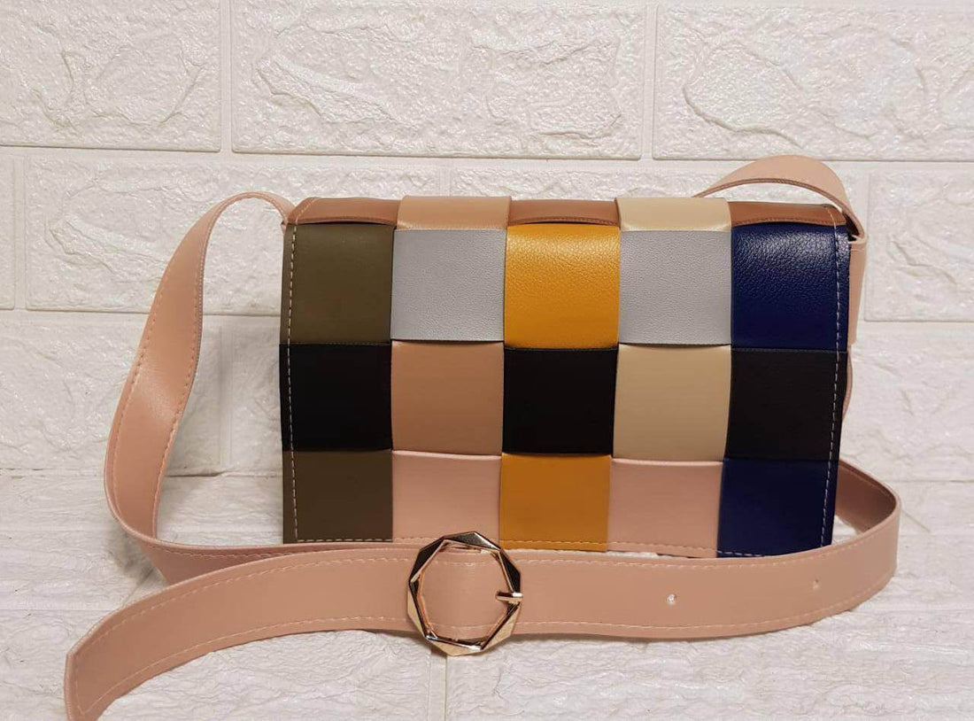 Multi Shade Cross Body Bag - Huda la facon