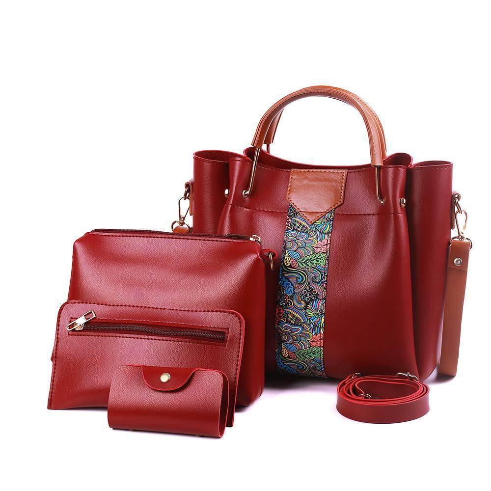 Royal PU Leather women's shoulder bags - Huda la facon