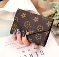 Women's Leather Cards Carry Wallet - Huda la facon