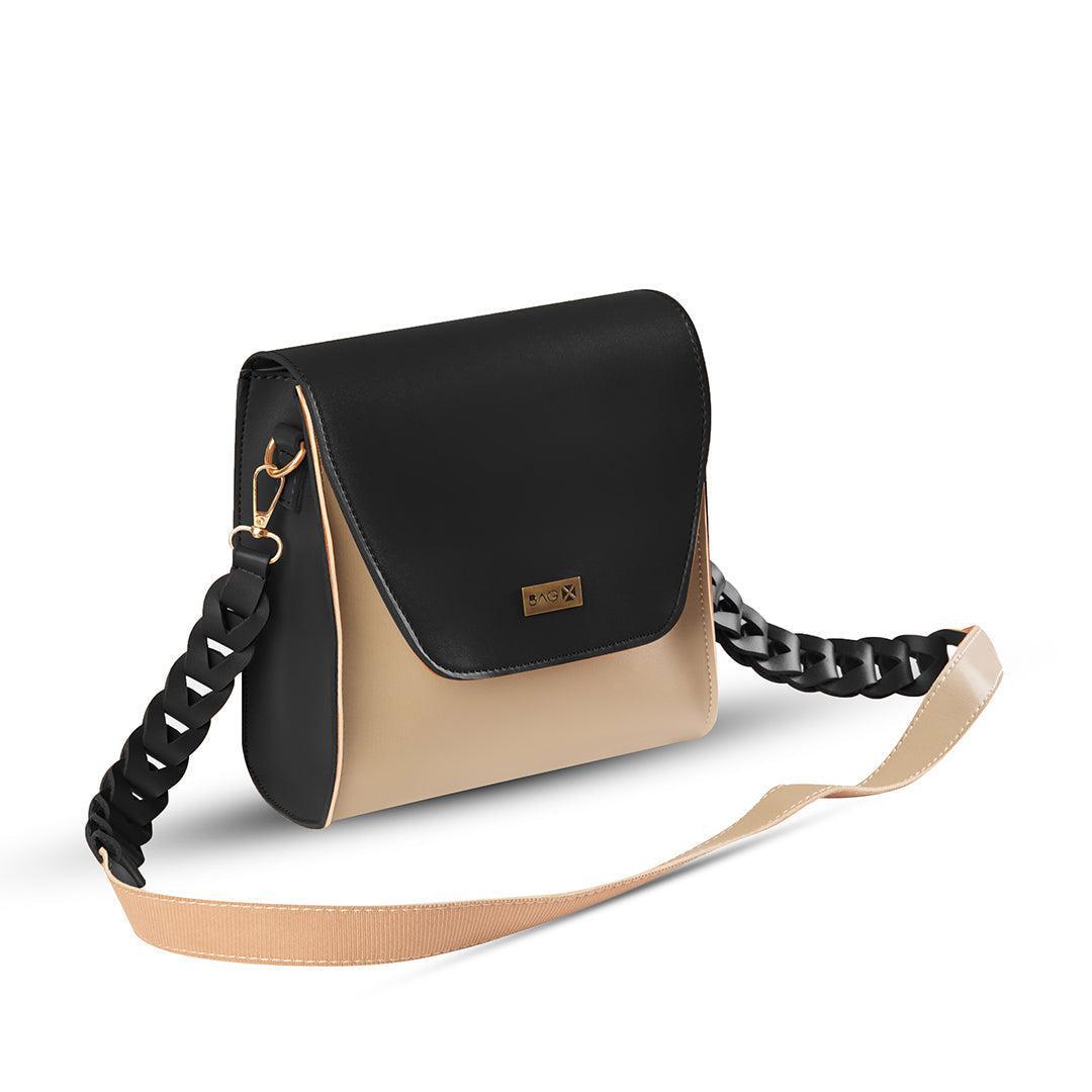 Glow PU leather Crossbody bag - HLF1027